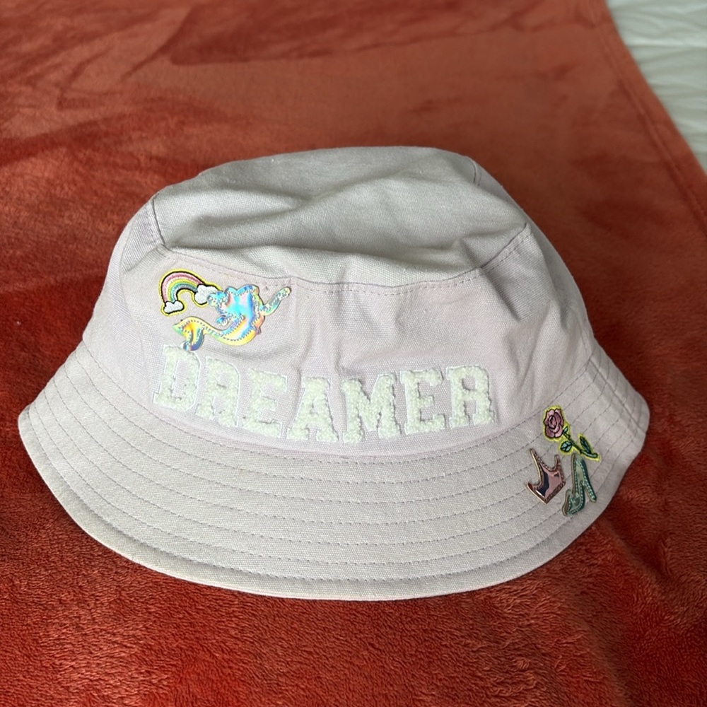 Disney Light Purple Lavender “Dreamer” Princess Bucket Hat One Size